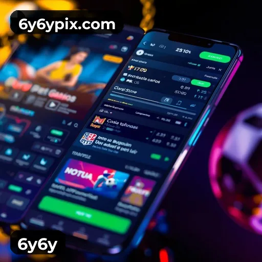 Catálogo 6y6y com mais de 3.100 jogos — Pragmatic Play, Evolution, NetEnt e fornecedores certificados